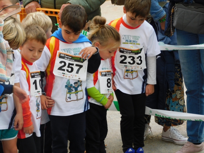 En im&aacute;genes: M&aacute;s de un centenar de j&oacute;venes participan en la Carrera del Pilar