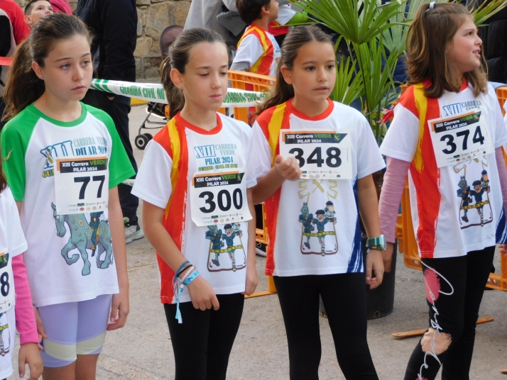 En im&aacute;genes: M&aacute;s de un centenar de j&oacute;venes participan en la Carrera del Pilar