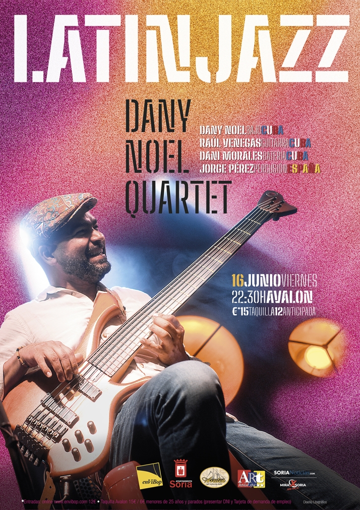 La fusi&oacute;n jazz&iacute;stico-caribe&ntilde;a de Dani Noel Quartet, llega a Soria el pr&oacute;ximo 18 de junio | Imagen 1
