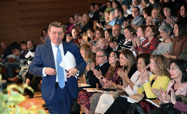 Imagen de la inauguración de la jornada 'Creciendo en igualdad', de la ECLAP. /Jta.