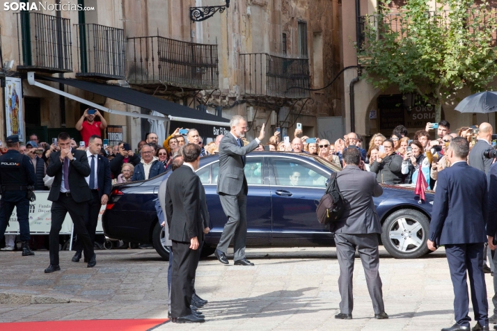 El Rey de España en Soria