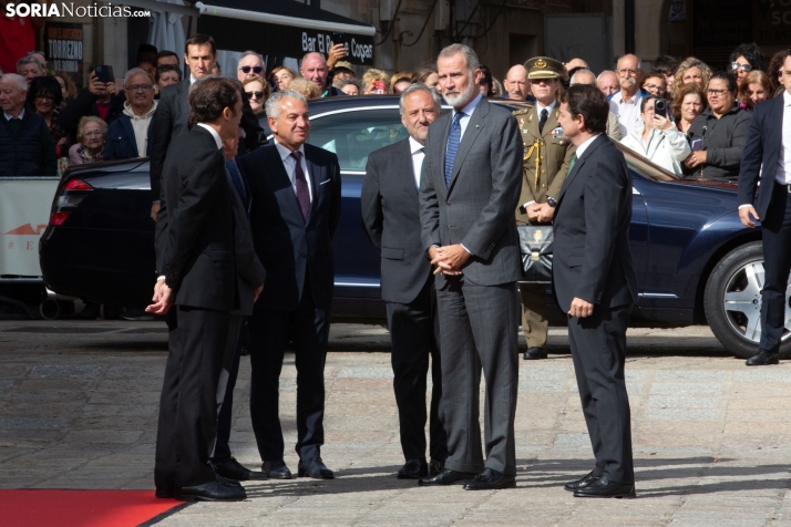 El Rey de España en Soria