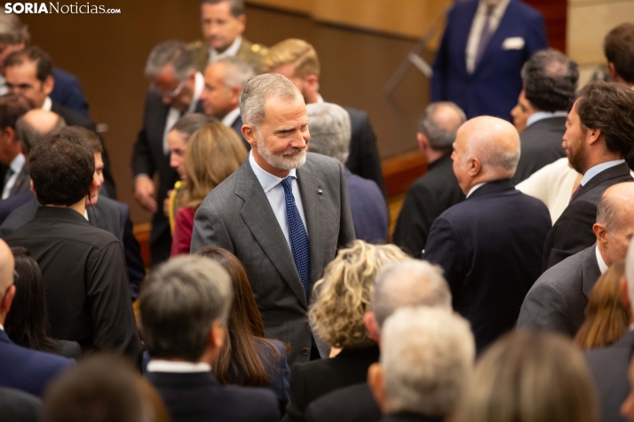 El Rey de España en Soria