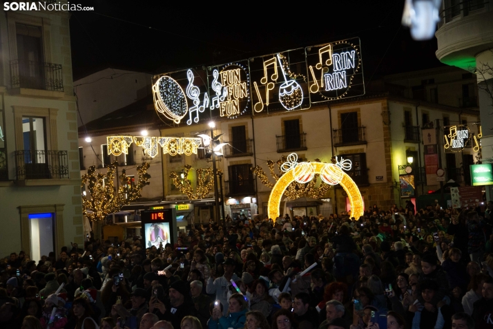 Encendido de la Navidad Soria 2025