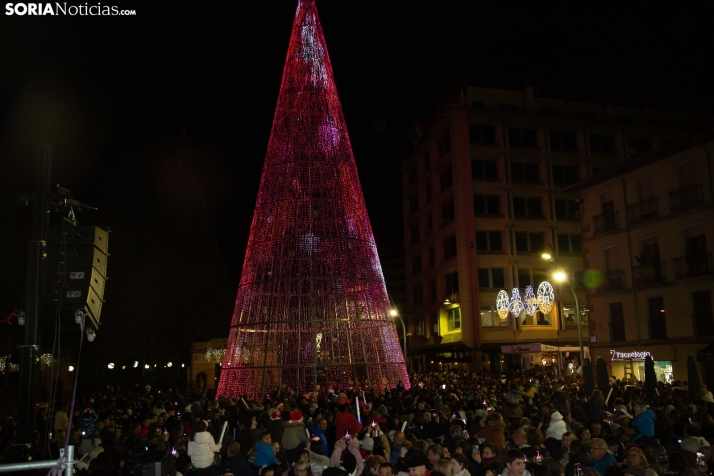 Encendido de la Navidad Soria 2025