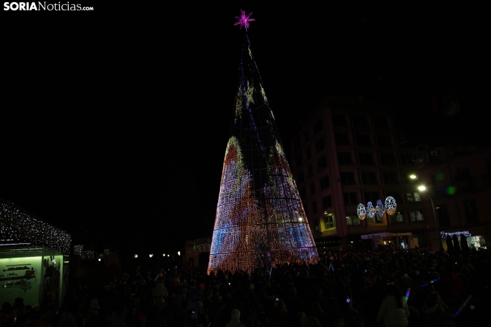 Encendido de la Navidad Soria 2025