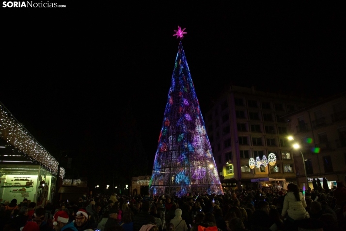 Encendido de la Navidad Soria 2025