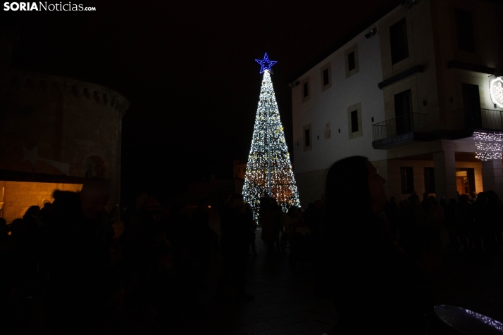 Encendido luces Almazán