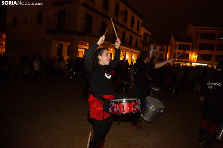 Encendido luces Almazán