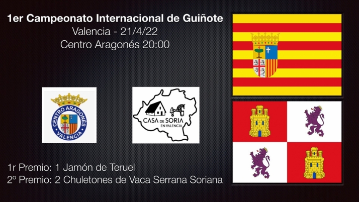 Soria y Arag&oacute;n se unen en Valencia para celebrar el I Campeonato Internacional de Gui&ntilde;ote | Imagen 1