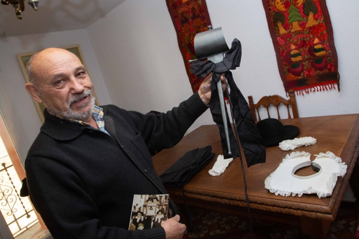 José Vicente Frías, presidente de la Cofradía de la Vera Cruz