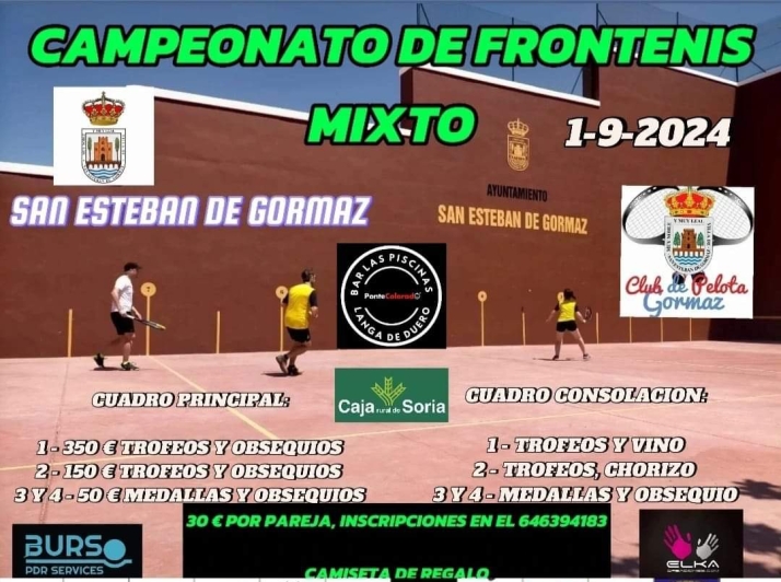 El 31, VIII Open nacional de frontenis en San Esteban | Imagen 2