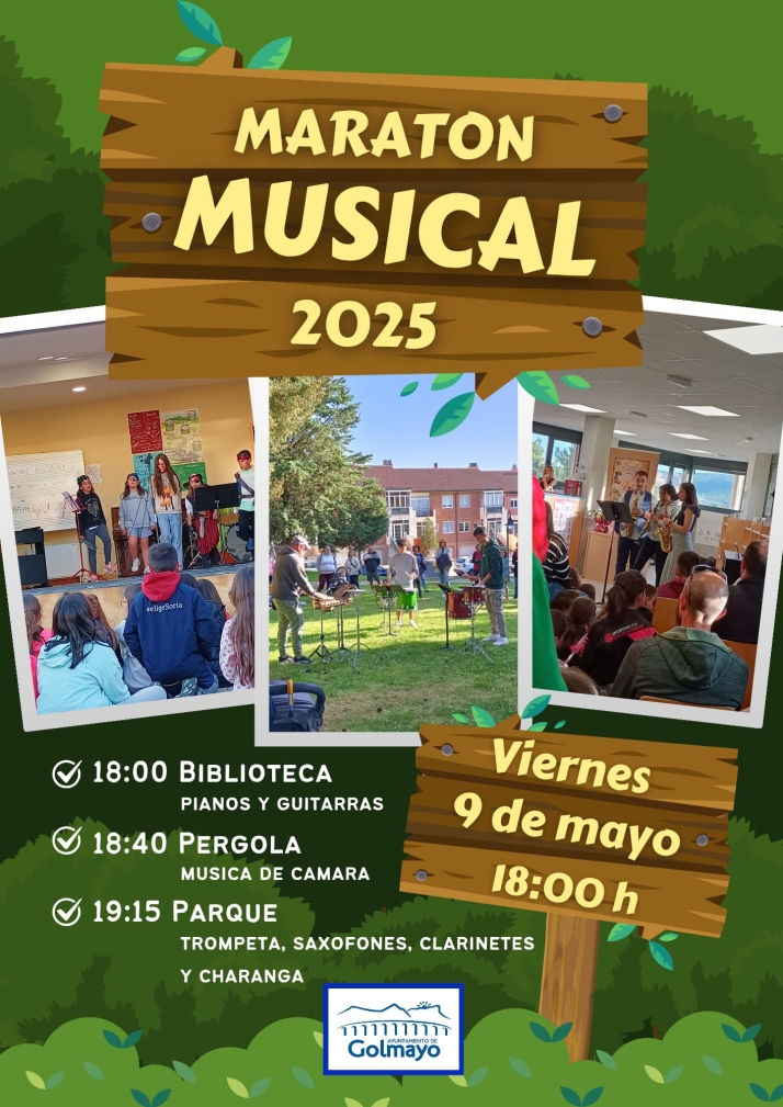 Este viernes, el Marat&oacute;n Musical de Golmayo | Imagen 1