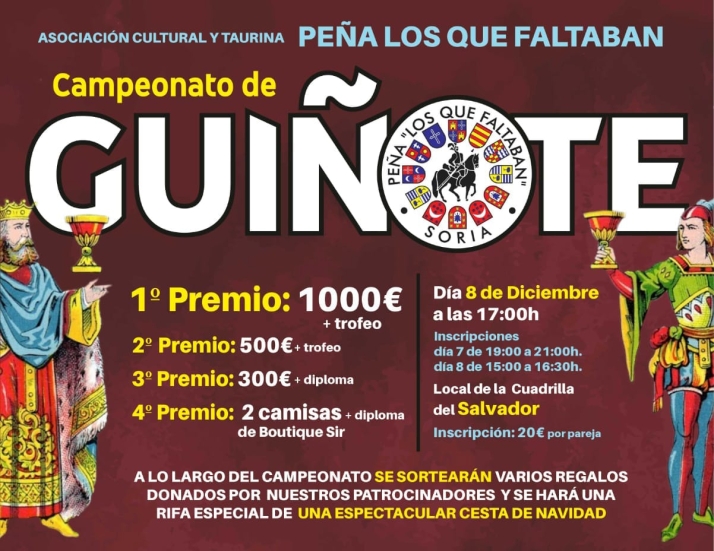 El domingo, campeonato de gui&ntilde;ote de 'Los que faltaban' | Imagen 1