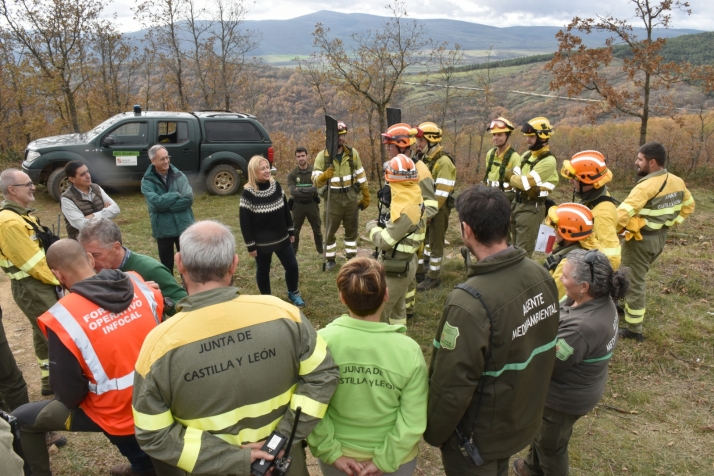 La Junta avanza en Soria en la formaci&oacute;n continua en materia de extinci&oacute;n de incendios forestale