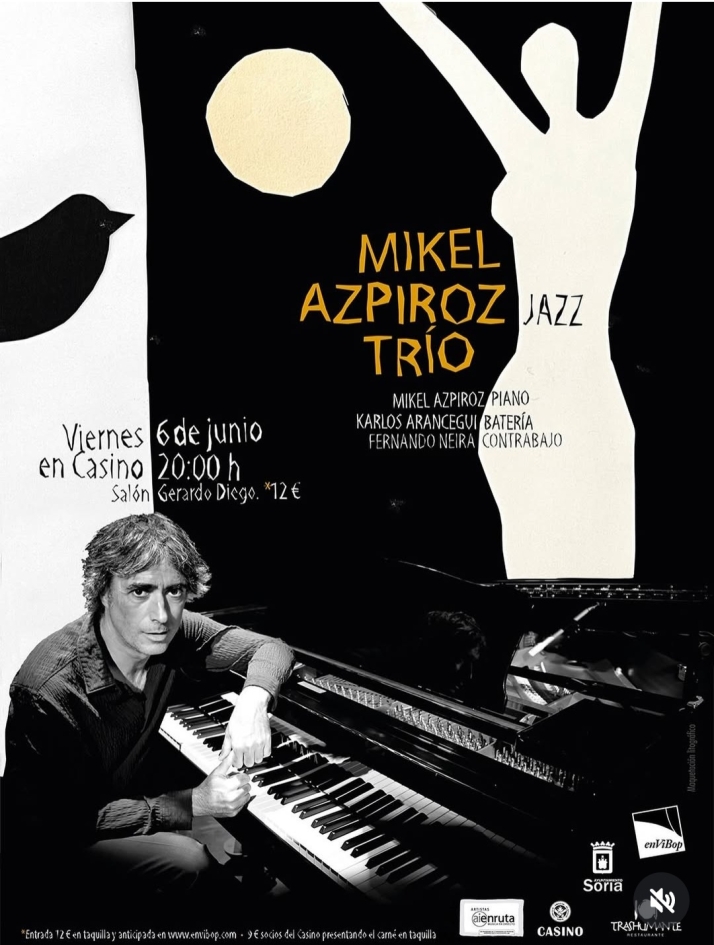 Viernes de jazz vibrante con Mikel Azpiroz Trio en el Casino | Imagen 1