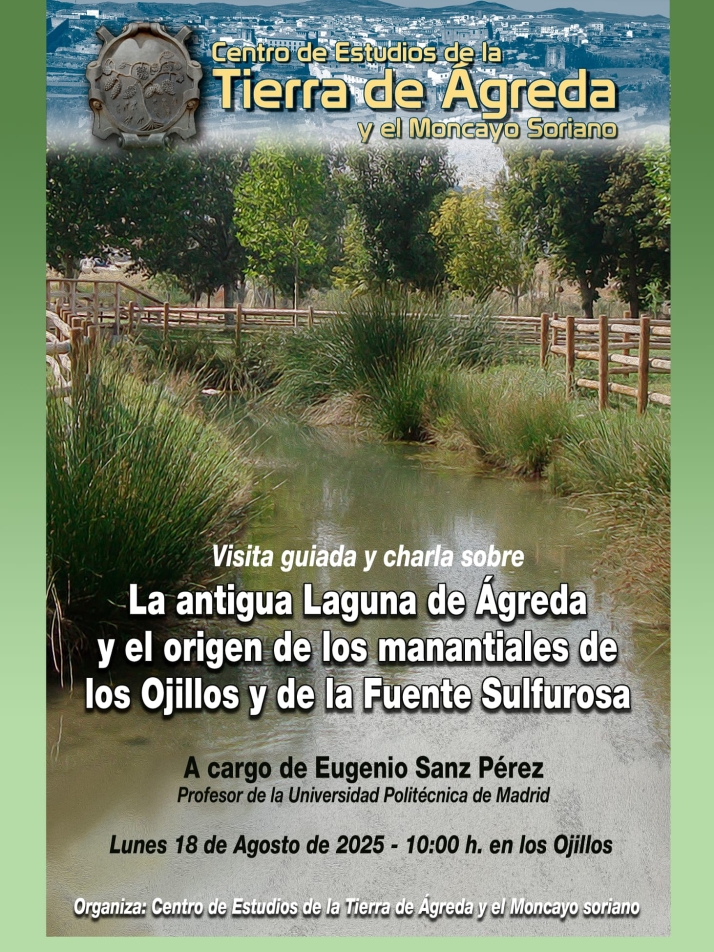 La historia geol&oacute;gica de la Laguna de &Aacute;greda, al descubierto en una visita guiada por un experto | Imagen 1