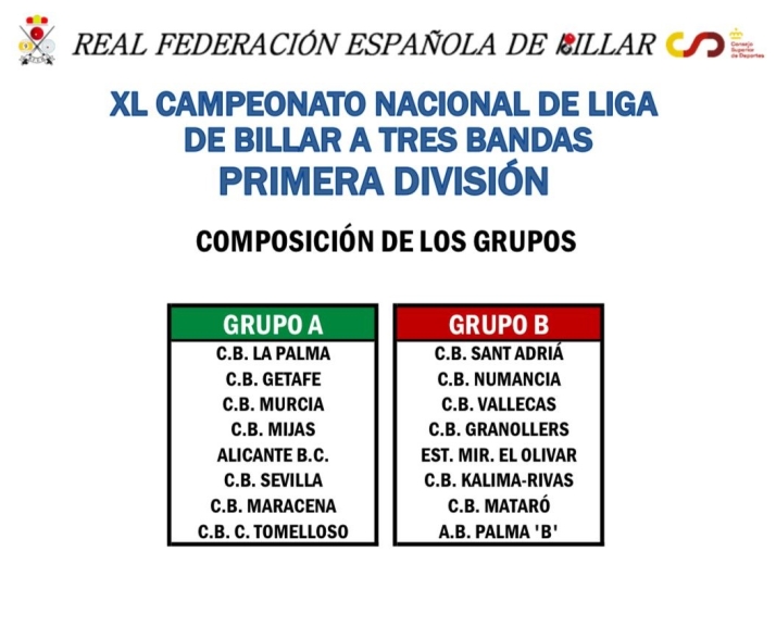 El billar soriano comenzar&aacute; la Liga Nacional en Mallorca | Imagen 1