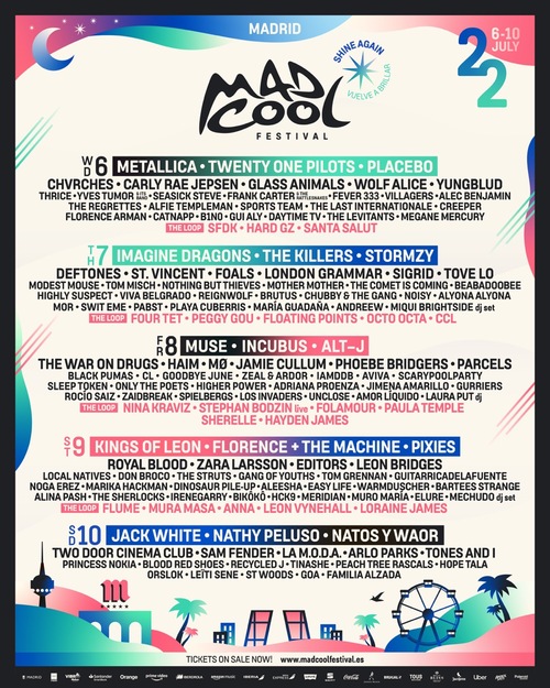 Mad Cool Festival anuncia el cartel final para su edici&oacute;n de 2022 | Imagen 1