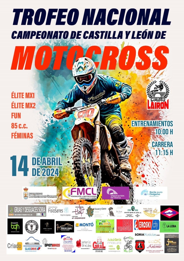 El domingo vuelve el  motocross a San Esteban de Gormaz | Imagen 1