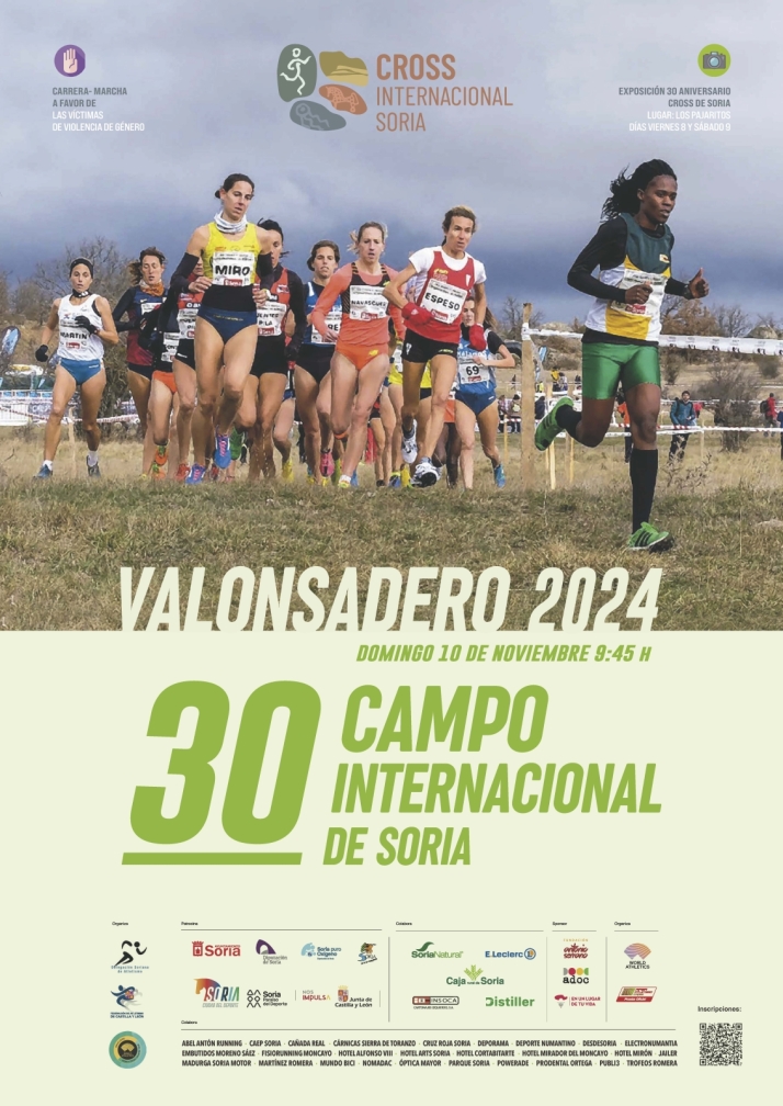 As&iacute; es el cartel de la XXX edici&oacute;n del Campo a trav&eacute;s Internacional de Soria: tradici&oacute;n y gui&ntilde;os al pasado | Imagen 1