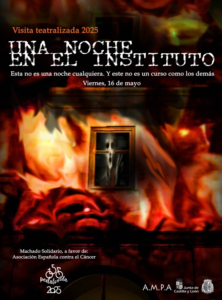 Noche en el museo: el IES Antonio Machado abre sus puertas al pasado con visitas teatralizadas | Imagen 1