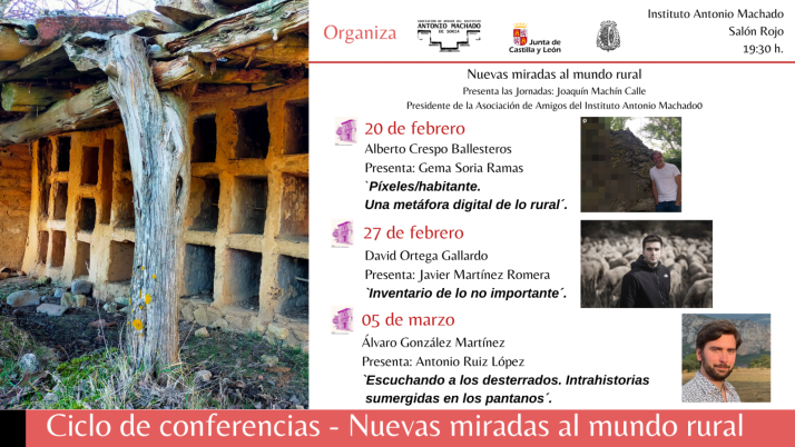 La agrupaci&oacute;n Amigos del IES Machado promueve un ciclo de conferencias sobre el mundo rural | Imagen 1