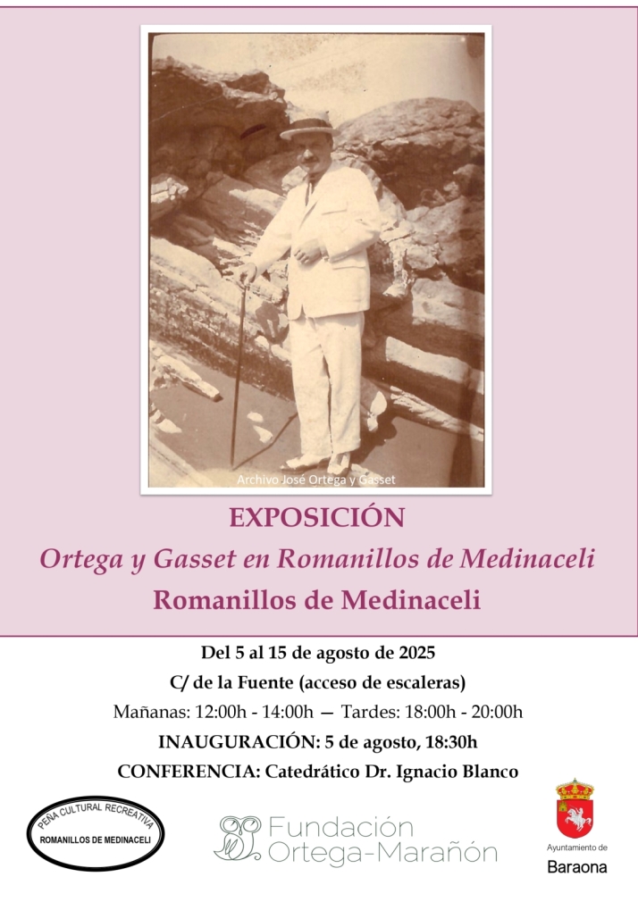 El legado de Ortega y Gasset revive en Romanillos de Medinaceli con una exposici&oacute;n por el centenario de 'Nuestra Se&ntilde;ora del Harnero' | Imagen 1