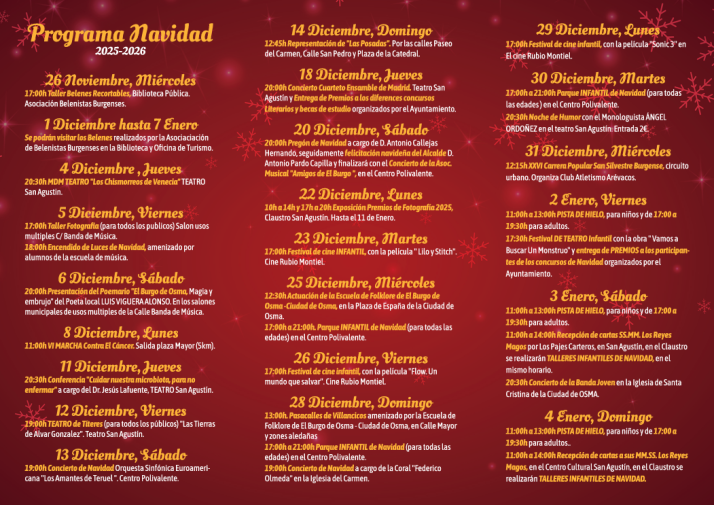 La Navidad en El Burgo inundará de cultura, deporte e ilusión las calles de la localidad | Imagen 1