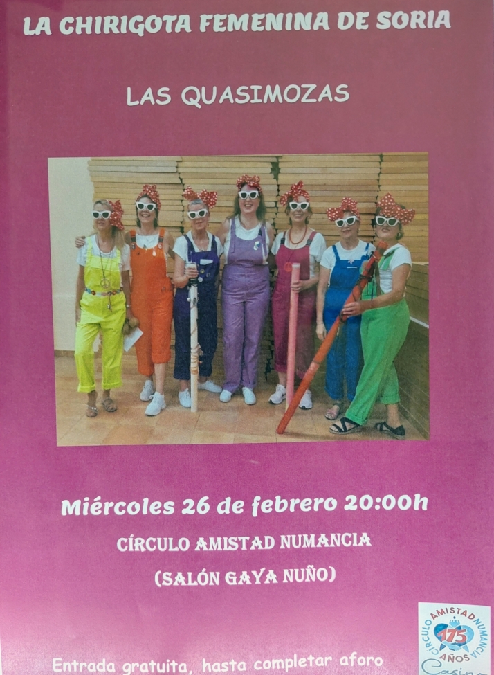 Las Quasimozas calientan el carnaval con su chirigota este mi&eacute;rcoles | Imagen 1
