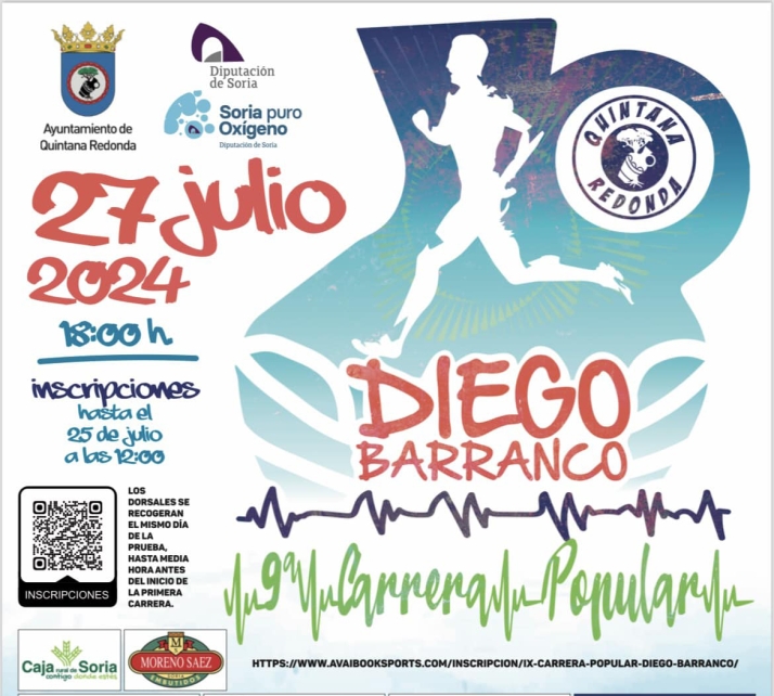 La carrera popular Diego Barranco, en Quintana, el 27 de julio | Imagen 1