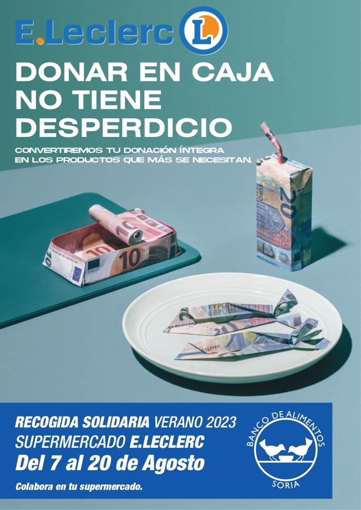 La recogida solidaria de verano del Banco de Alimentos regresa a Soria | Imagen 1