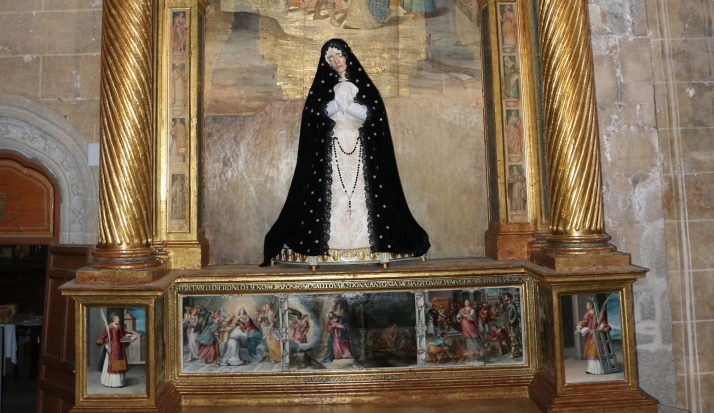Restaurados dos retablos de la iglesia parroquial de San Sebasti&aacute;n en Villacast&iacute;n