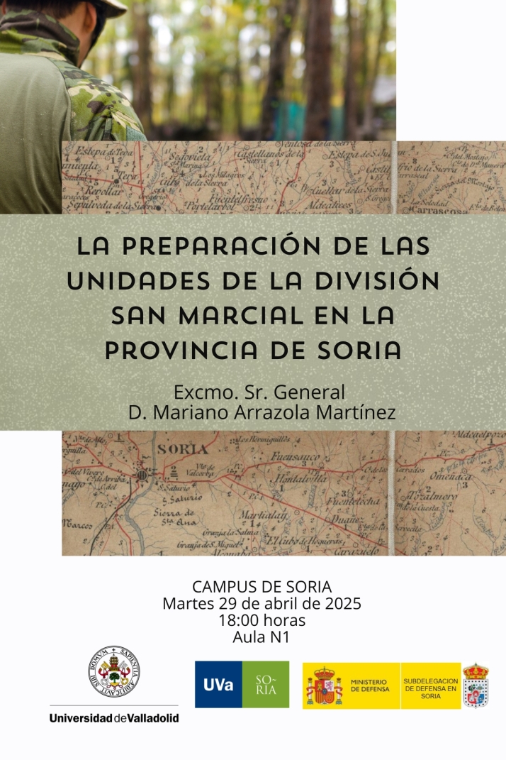 El general Mariano Arrazola explica este martes la preparaci&oacute;n de la Divisi&oacute;n San Marcial en Soria | Imagen 1
