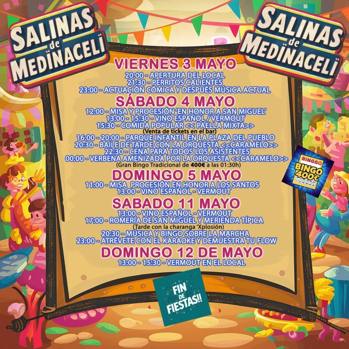 Fiestas en Salinas de Medinaceli este fin de semana... y el siguiente | Imagen 1