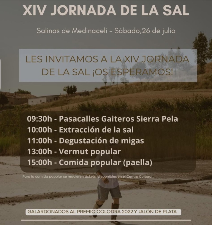 De la extracci&oacute;n de sal a la paella popular: todo listo para la gran fiesta de Salinas de Medinaceli | Imagen 1