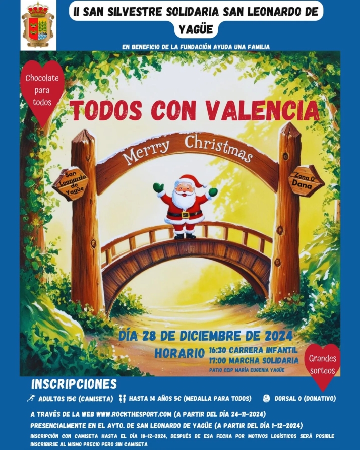 La San Silvestre de San Leonardo ser&aacute; en favor de Valencia | Imagen 1