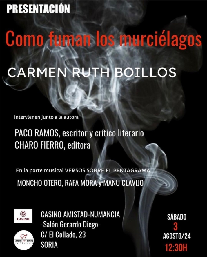 Carmen Ruth Boillos presenta su libro en el Casino Amistad Numancia | Imagen 1