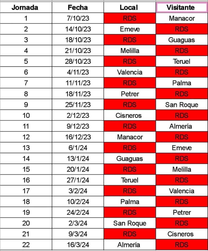 Este es el calendario de Superliga para el Grupo Herce 2023-2024 | Imagen 1