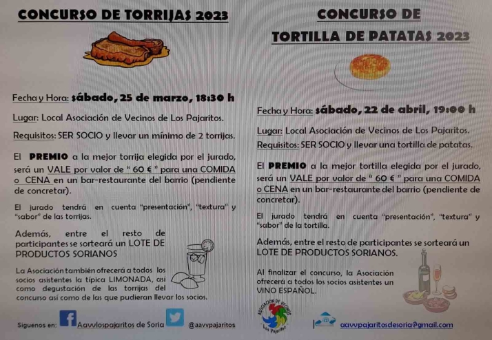 Concursos de torrijas y tortillas en Los Pajaritos | Imagen 1