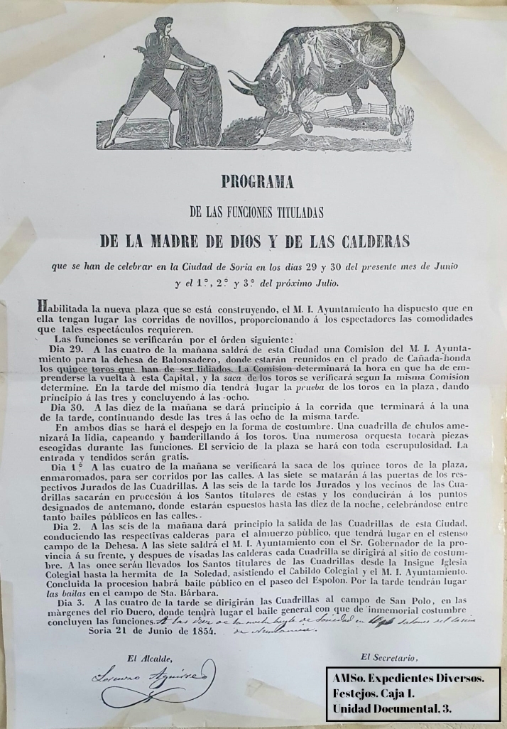 El programa de San Juan 1854: Cuando la Saca no ten&iacute;a hora, hab&iacute;a toro enmaromado y era Balonsadero | Imagen 1