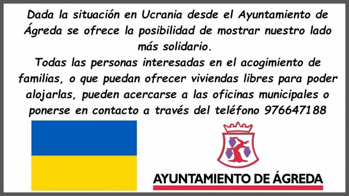 &Aacute;greda lanza una campa&ntilde;a para captar viviendas destinadas a refugiados ucranianos | Imagen 1
