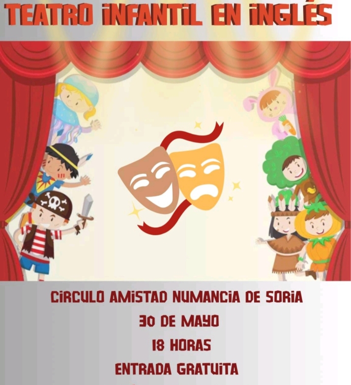 Este viernes, teatro infantil en ingl&eacute;s en el Casino | Imagen 1