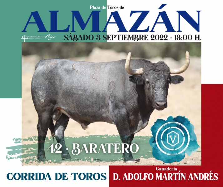 Conoce a los toros que se lidiar&aacute;n en Almaz&aacute;n el 3 de septiembre | Imagen 1