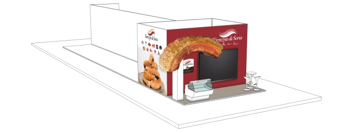 Un torrezno gigante en 3D coronar&aacute; el mayor expositor soriano en el Sal&oacute;n Gourmets de Madrid | Imagen 1