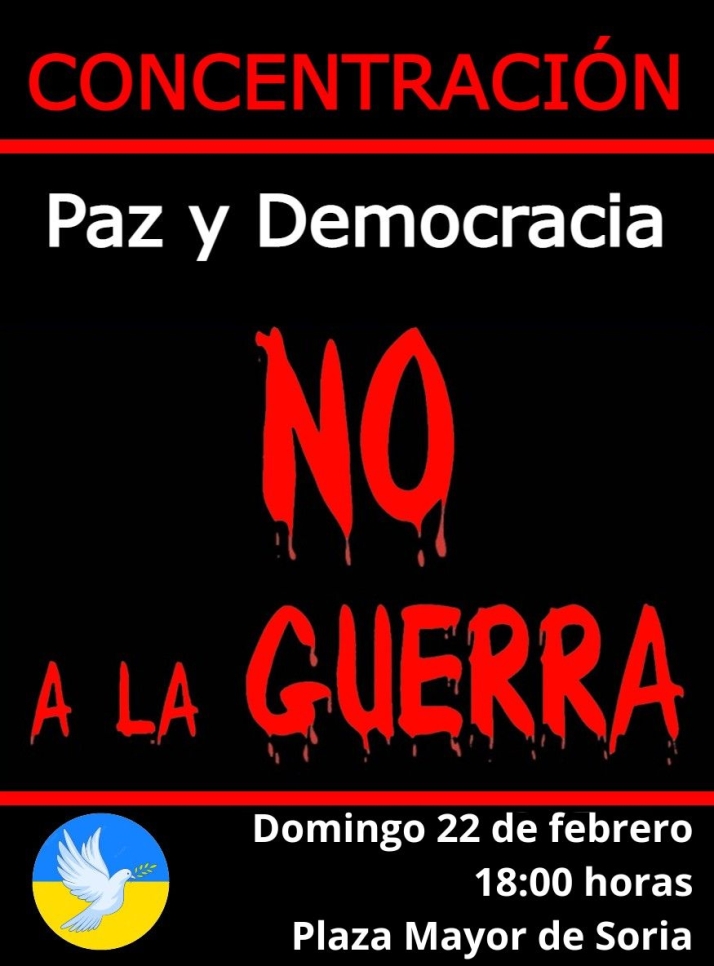 La comunidad ucraniana en Soria llama a movilizarse este domingo contra la guerra | Imagen 1