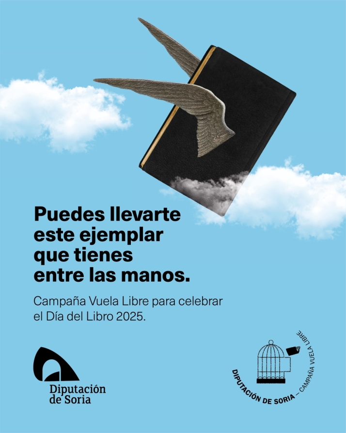 Vuelve 'Vuela libre', la campaña que libera libros por toda la provincia | Imagen 1