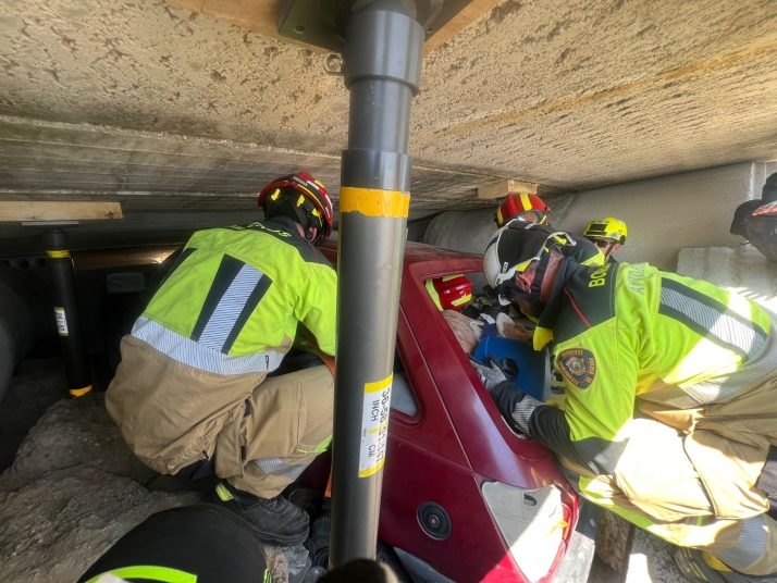 Foto 1 - Los bomberos de Castilla y León participan en un curso sobre técnicas de intervención en rescate y salvamento