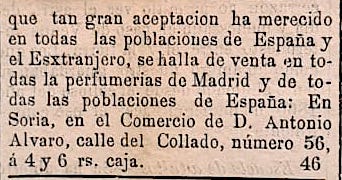 &iquest;Qu&eacute; se anunciaba en los peri&oacute;dicos de Soria en 1882? | Imagen 4