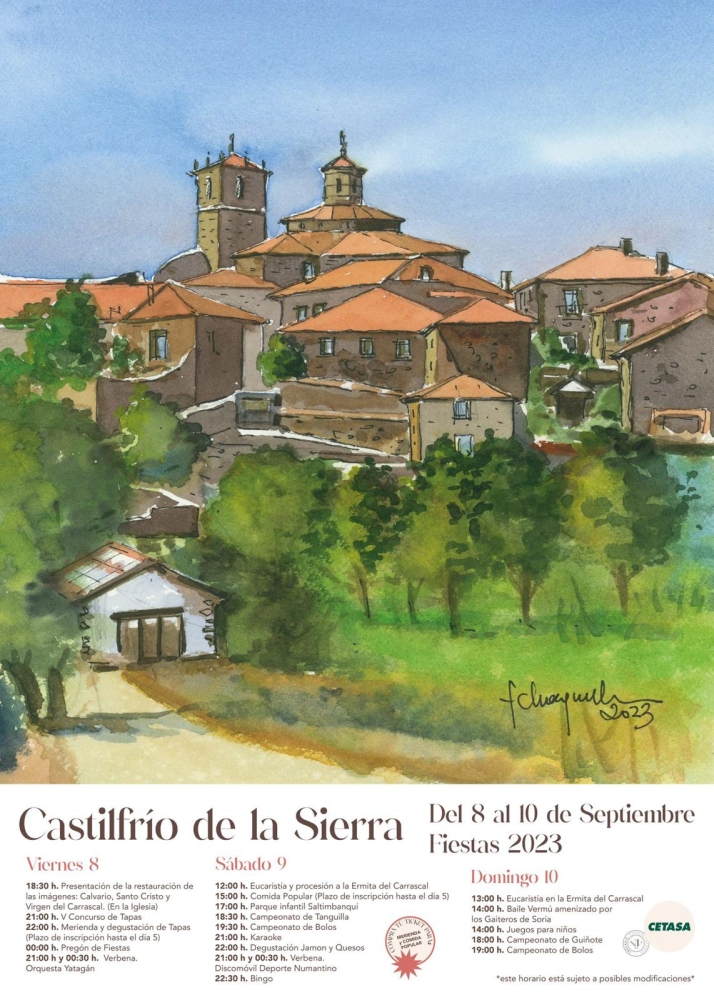 Programa y actividades de las Fiestas de Castilfr&iacute;o de la Sierra | Imagen 1